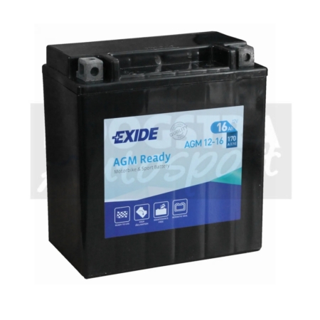 Exide AGM12 16Ah Accu YTX16BS