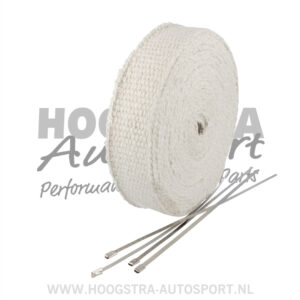 Uitlaatband Hitteband WIT QSP