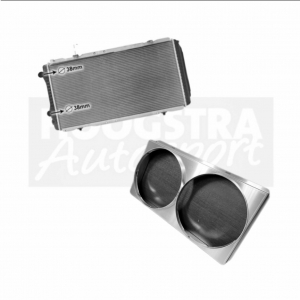 Radiateur + Koelkap Dubbel