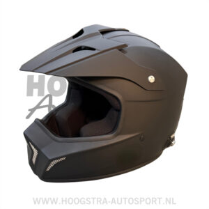 Crosshelm Fiberglass FIA Matt Black
