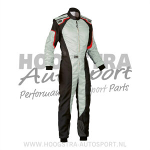 OMP KS-3 FIA Lvl2 Kids Overall Zilver
