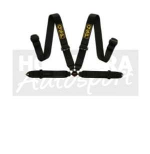 QSP 4-punts gordel Budget (zwart)