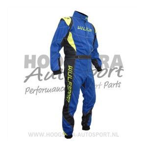 Brandvertragende Overall Wulf NEON/BLAUW