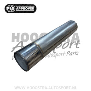 RVS Demper + Cat FIA 63,5mm