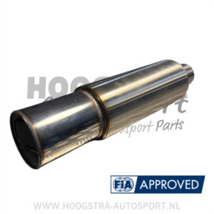 RVS Demper + Cat FIA 63,5mm - 420