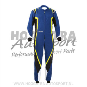 Sparco Kartoverall KERB (kids) Blauw/Geel