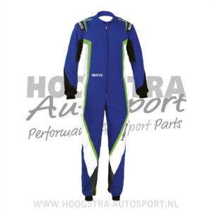 Sparco Kartoverall KERB (kids) Blauw/Groen