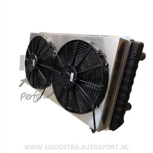 Radiateur XXL + DUBBELE KOELFAN COMBI