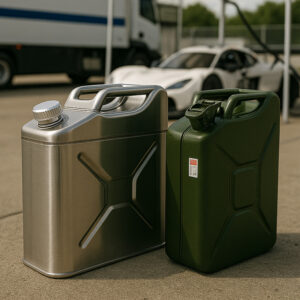 Brandstoftanken Jerry Cans