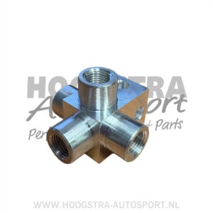 T-Stukje remkruisje 4 weg M10x1.0