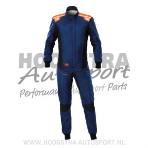 OMP TECNICA SUPER LIGHT OVERALL FIA BLUE/ORANGE
