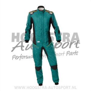 OMP TECNICA SUPER LIGHT OVERALL FIA GREEN/FLUO