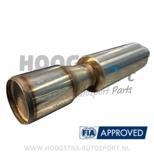RVS Demper + Cat FIA 63,5mm - 510